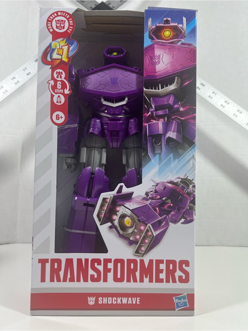 Transformers 6 Steps 11 inch Shockwave!